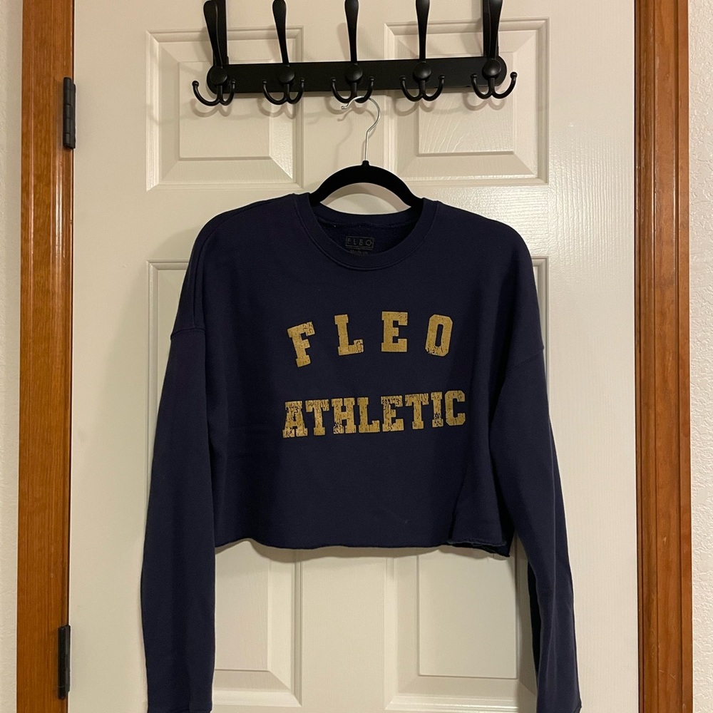 Fleo crop sweatshirt